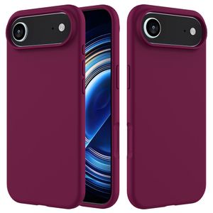 iPhone Air Silikonikuori - Viininpunainen
