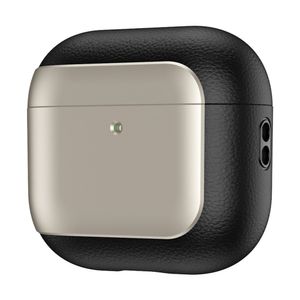 AirPods 4 Deksel TPU Støtsikker med Stropp - Titan Grå