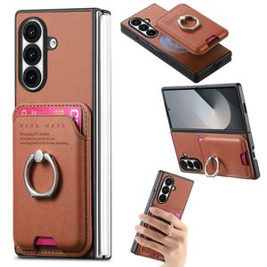 Samsung Galaxy Z Fold8 Ultra MagSafe Kuori irrotettavalla Kortin haltija - Ruskea