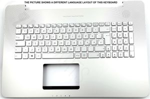Asus N752VX-1A Keyboard (BELGIAN) Module/AS (BACKLIGHT)