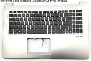 Asus X580VD-1A Keyboard (US-ENGLISH) Module/AS (BACKLIGHT)