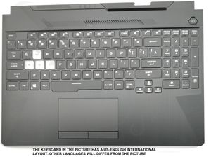 Asus FA506IV-1A Keyboard (FRENCH) Module/AS (RGB BACKLIGHT & TOUCHPAD)