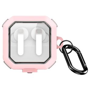 DUX DUCIS Samsung Galaxy Buds4/Buds4 Pro Kuori Metallikoukulla - Vaaleanpunainen