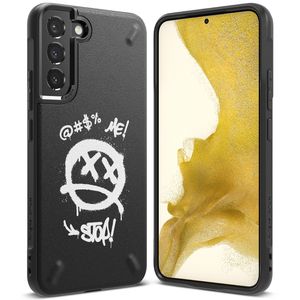 Ringke Onyx Cover til Samsung Galaxy S22 Plus - Sort graffiti