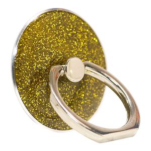 Glitter phone ring holder with kickstand – gold