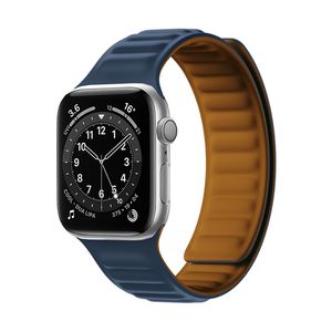 Magneettinen Kellonranneke Apple Watch 7/8/9 41mm  - Sininen