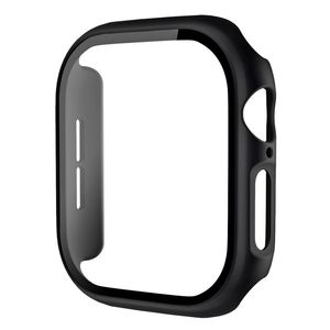 Apple Watch Series 11/10 42mm deksel med skjermbeskytter herdet glass – svart