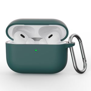 Apple AirPods Pro 3 Cover i Silikone - Mørkegrøn