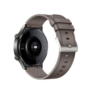 Huawei Watch GT 2 46mm/GT 2 Pro Klockarmband PU-Läder – Grå
