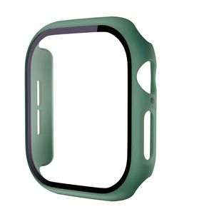Apple Watch 12 42mm  Cover med skærmbeskyttelse i hærdet glas - Grøn