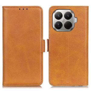 Xiaomi 17T Pro Lompakkokotelo PU nahka - Keltainen