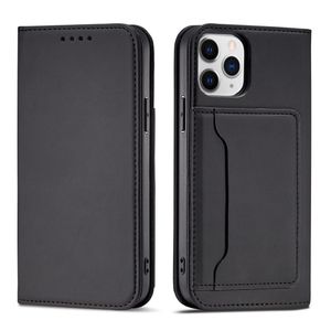iPhone 12 Pro Max Lompakkokotelo Korttipaikalla - Musta