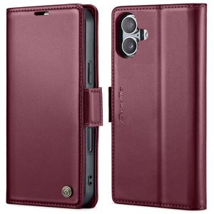 CASEME iPhone 16 Plus Cover with Card Slots - Red