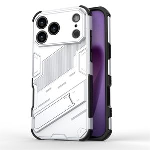 iPhone 17 Pro Max Deksel med Stativ - Hvit