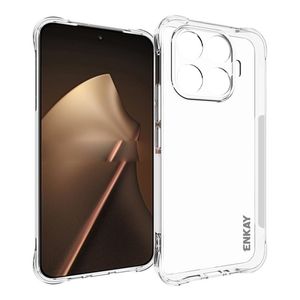 ENKAY HAT PRINCE Xiaomi 17T Pro Iskunkestävä kuori - Läpinäkyvä