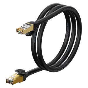 Baseus Speed Seven High Speed RJ45 nettverkskabel 10Gbps 1m svart