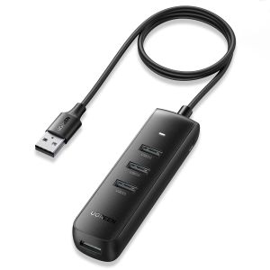 Ugreen HUB USB Type A splitter - 4x USB 3.2 Gen 1 svart (CM416 80657)
