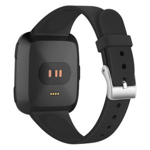 Fitbit Versa/Versa 2 Urrem Silikone – Sort