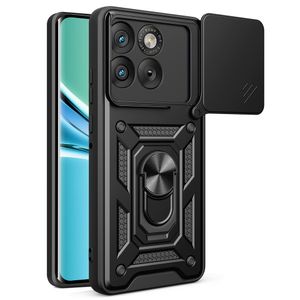 Motorola Edge 70 5G Skal Stativ och kameraskydd – Svart