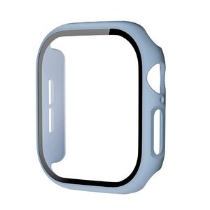 Apple Watch 12 46mm Deksel med skjermbeskytter i herdet glass - Babyblå