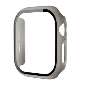 Apple Watch 12 46mm Deksel med skjermbeskytter i herdet glass - Kaki
