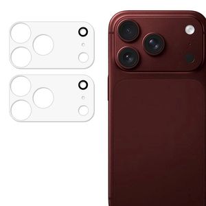 iPhone 18 Pron karkaistusta lasista valmistettu linssinsuoja, 2 kpl pakkaus - läpinäkyvä