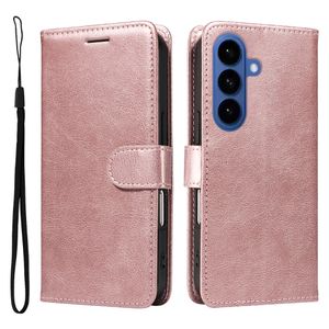 Samsung Galaxy S26 / S26 Pro Fodral med Bärrem - Roséguld