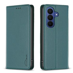 BINFEN COLOR Samsung Galaxy A37 5G Plånboksfodral BF18 Korthållare Stativ - Grön