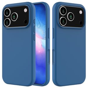 iPhone 17 Pro Max Silicone Phone Case - Blue