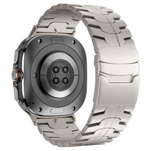 Samsung Galaxy Watch Ultra2/Ultra 47mm Klockarmband i titan – Grå
