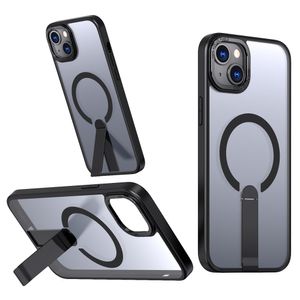 iPhone 14 Plus MagSafe-deksel med stativ – Svart