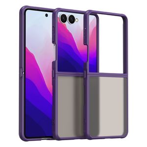 Samsung Galaxy Z Flip8 Matteret Cover - Lilla