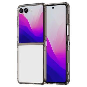 Samsung Galaxy Z Flip8 Cover med akrylbagside - Sort