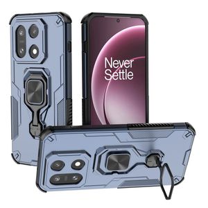 OnePlus 15 Cover med Roterbar Ring & Stativ - Mørkeblå