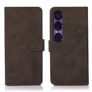 KHAZNEH Sony Xperia 1 VII Fodral - Brun