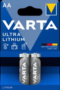 AA 1,5V Lithium 2er Blister Varta