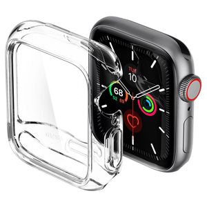 Spigen Ultra Hybrid kuori Apple Watch 44mm 4/5/6 - Läpinäkyvä