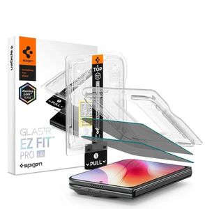 Spigen Glas.Tr Ez Fit Pro HD Privacy Näytönsuoja 2-pakkaus  iPhone Duo