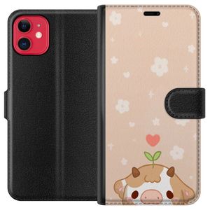 Apple iPhone 11 Musta Lompakkokotelo Gullunge