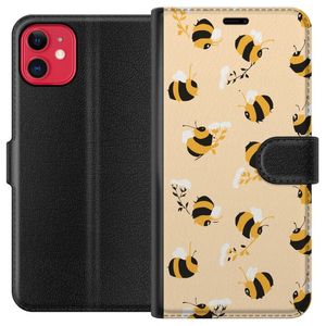 Apple iPhone 11 Musta Lompakkokotelo Humlor