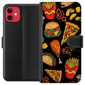 Apple iPhone 11 Svart Plånboksfodral Skärpmat