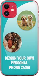 Designa ditt eget Apple iPhone 11 Genomskinligt Skal