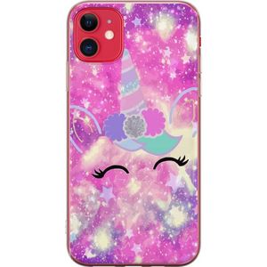 Apple iPhone 11 Läpinäkyvä Puhelinkotelo Glad Enhörning
