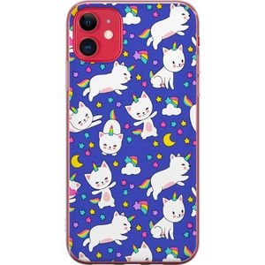 Apple iPhone 11 Mobilskal Katt Enhörning