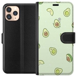 Apple iPhone 11 Pro Musta Lompakkokotelo Avokado