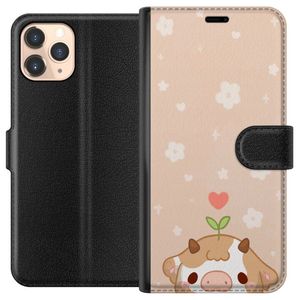 Apple iPhone 11 Pro Musta Lompakkokotelo Gullunge