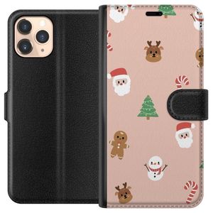 Apple iPhone 11 Pro Sort Lommebokdeksel Klassisk Julfest