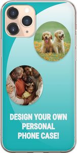 Design dit eget Apple iPhone 11 Pro Gennemsigtig cover