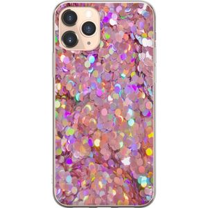 Apple iPhone 11 Pro Gjennomsiktig Telefondeksel Glitter