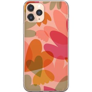 Apple iPhone 11 Pro Gjennomsiktig Telefondeksel Hjärtan